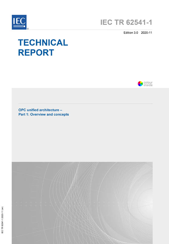 Cover IEC TR 62541-1:2020
